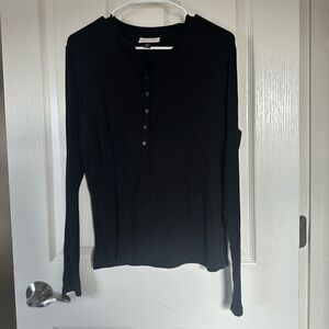Universal Thread Black Long Sleeve Top